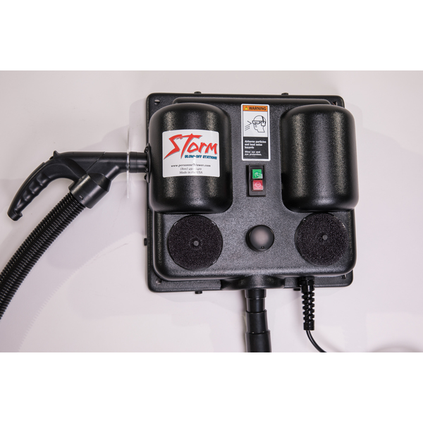 Storm Blow-Off Station Personnel Blow-Off System, 120VAC w/Variable Speed, 6' Conduit Whip SBS10-WN120VS